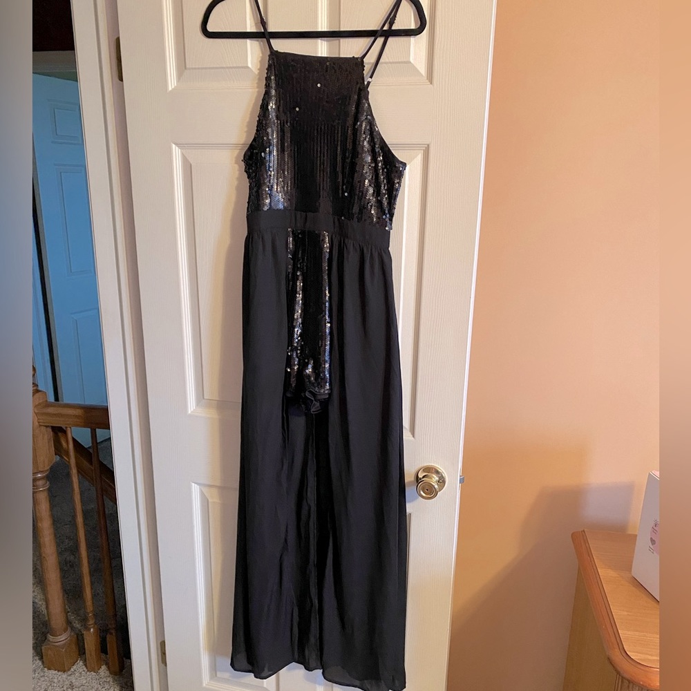 NWT sequined jumpsuit
